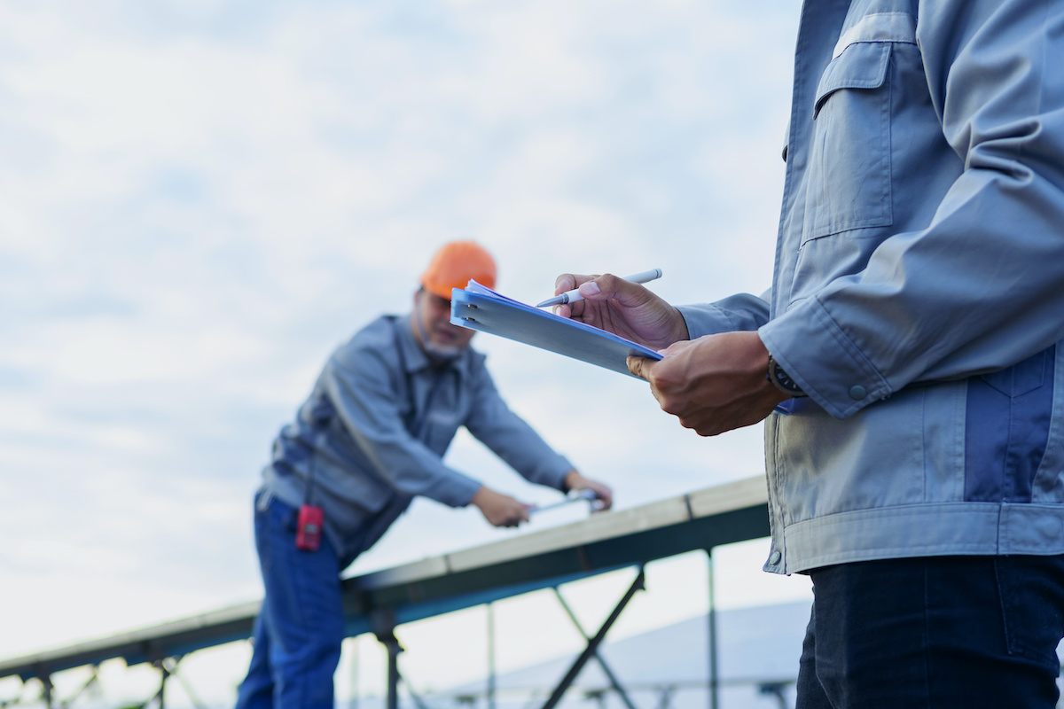 Solar panel maintenance