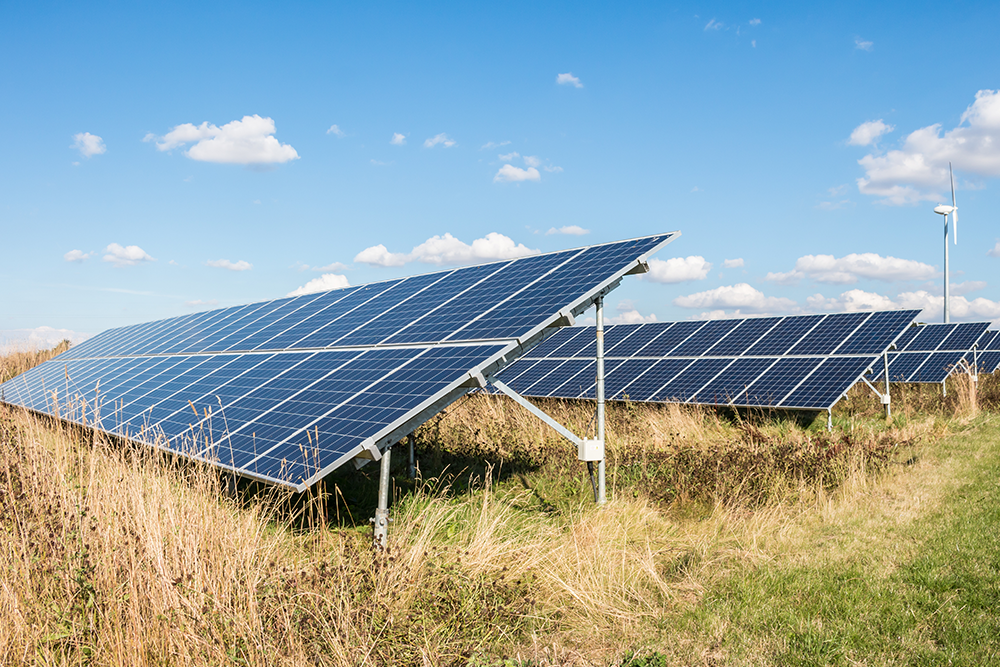 ground mount solar system